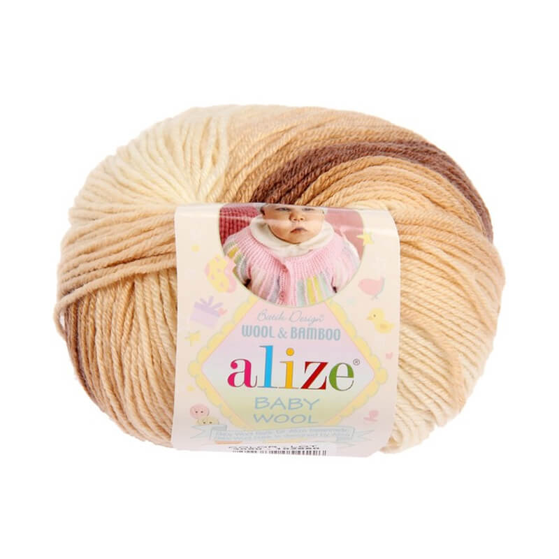 Alize Baby Wool Batik yarn 50g | 175m