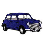 Decorative iron-on patch - car