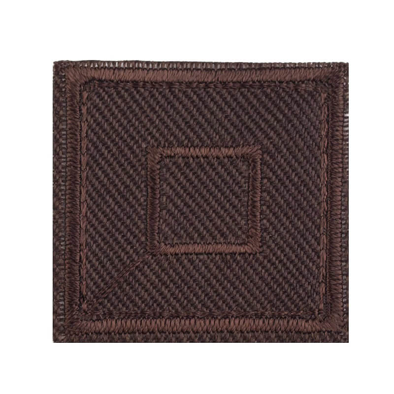 Decorative iron-on applique - square 390520