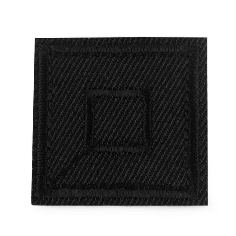 Decorative iron-on applique - square 390520