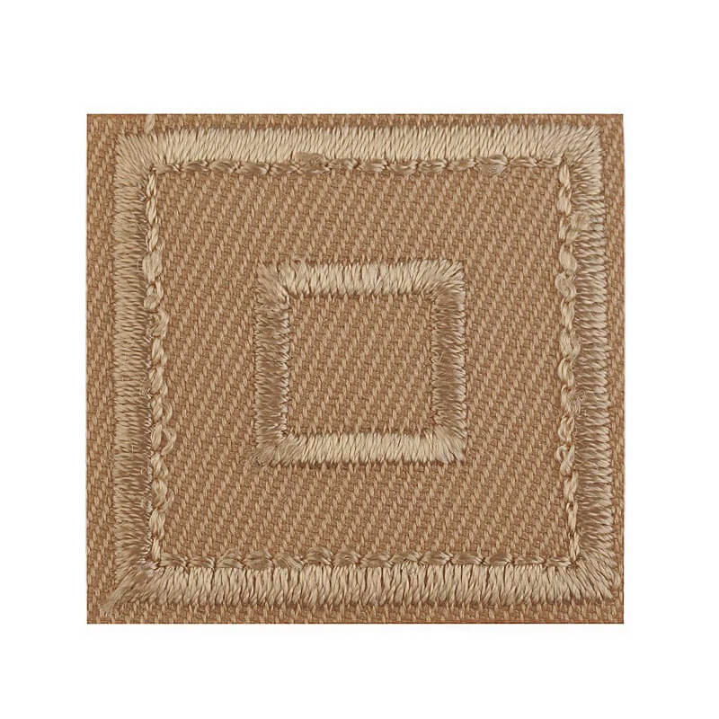 Decorative iron-on applique - square 390520