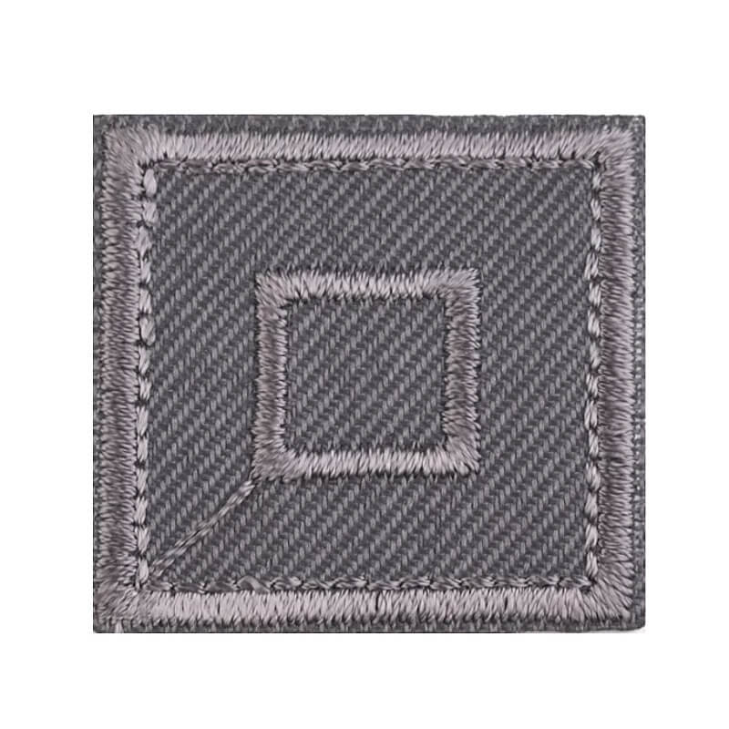 Decorative iron-on applique - square 390520