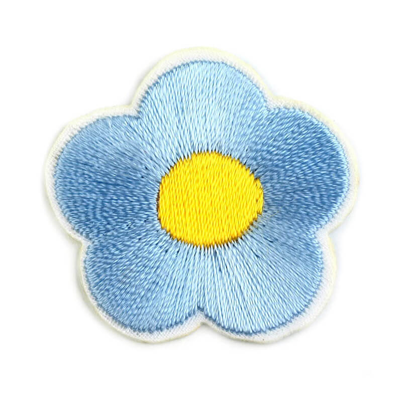 Decorative iron-on applique - flower 390561