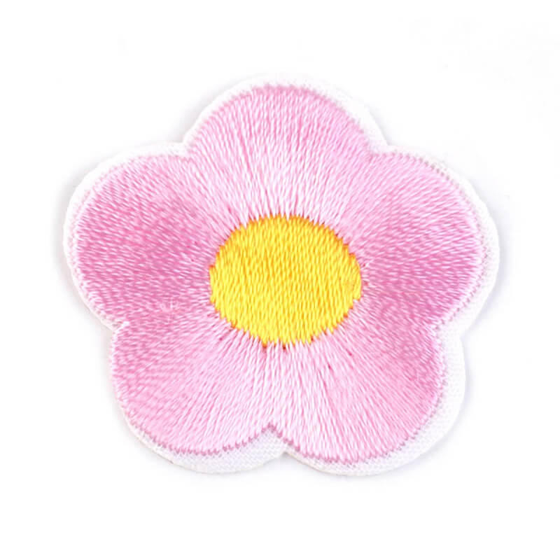 Decorative iron-on applique - flower 390561