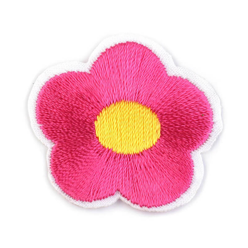 Decorative iron-on applique - flower 390561
