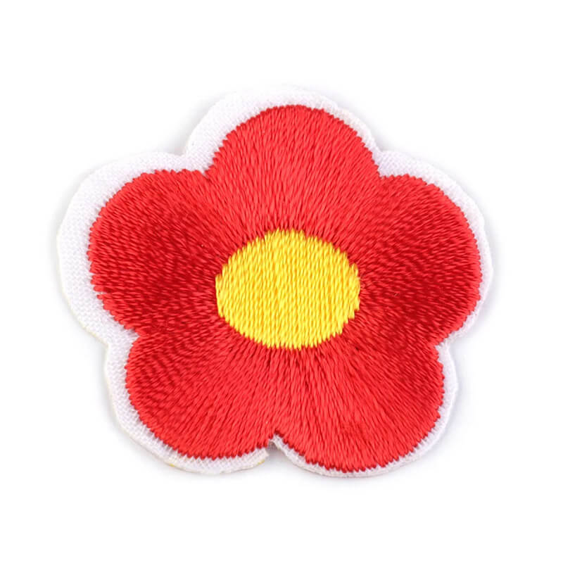Decorative iron-on applique - flower 390561