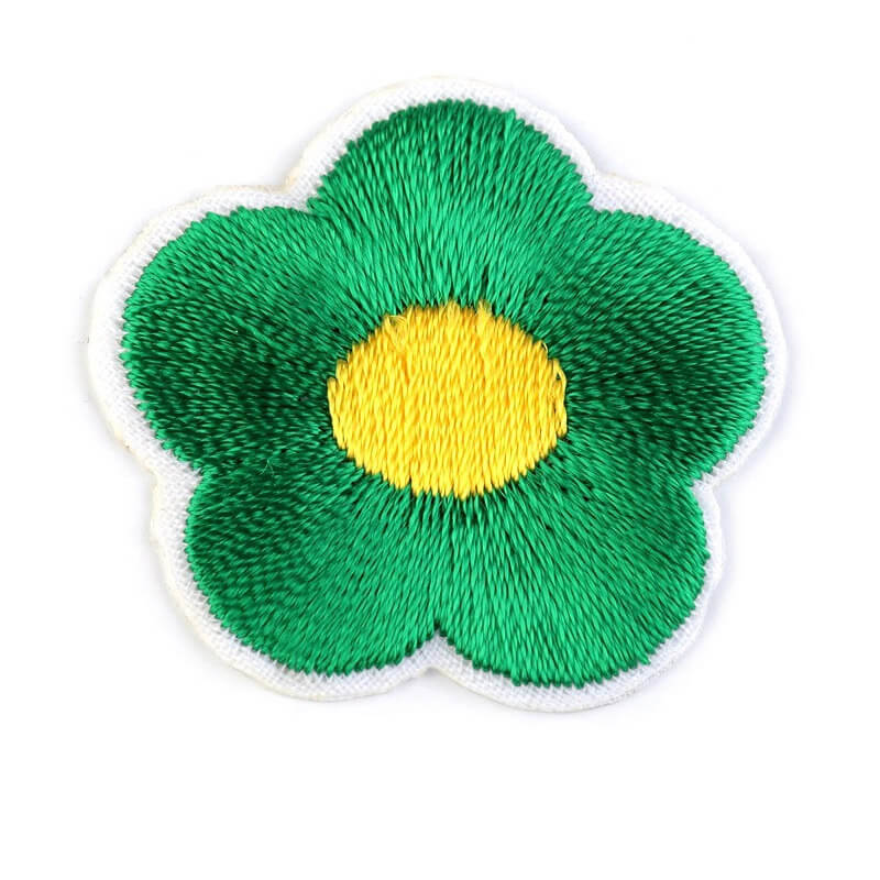 Decorative iron-on applique - flower 390561