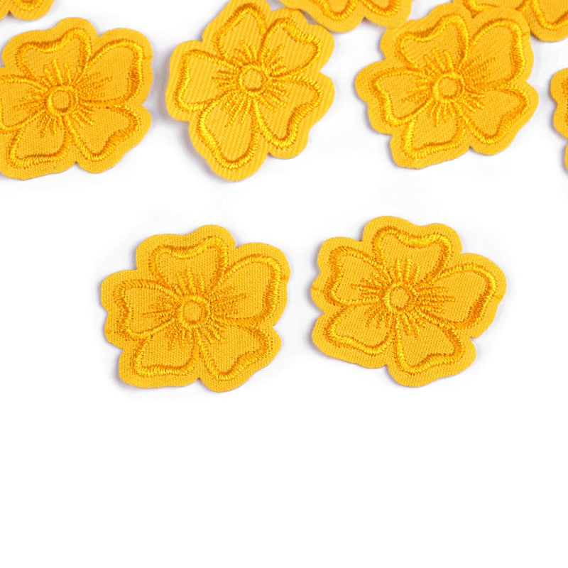 Decorative iron-on applique – flower 