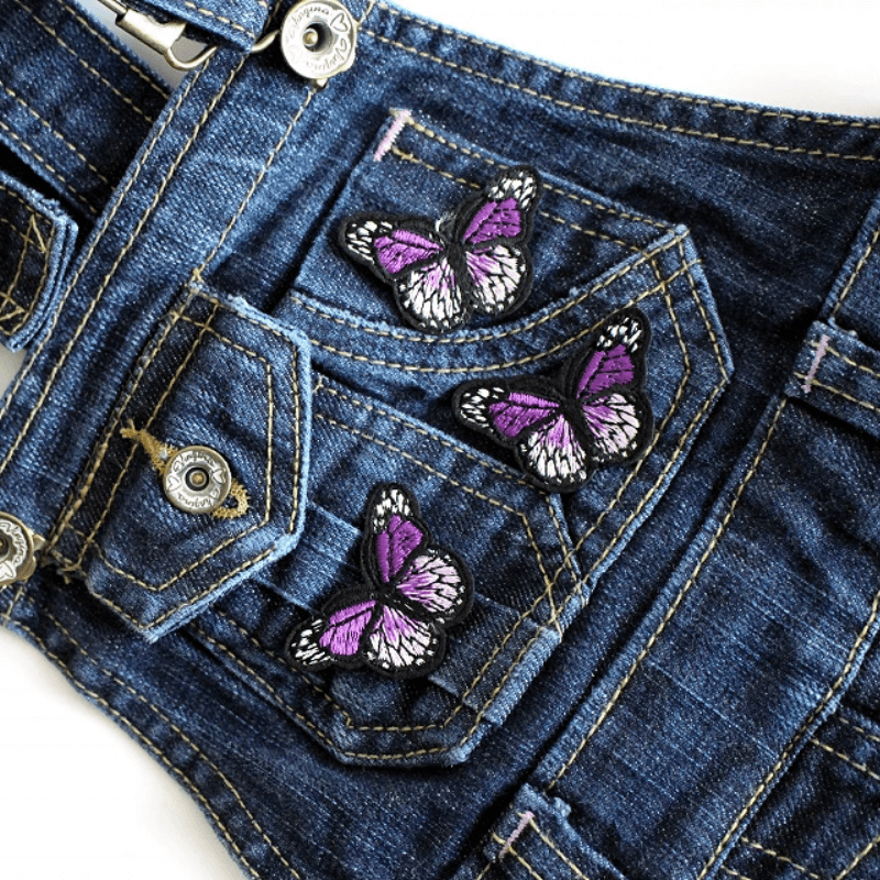 Decorative iron-on applique - butterfly 390620
