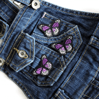 Decorative iron-on applique - butterfly 390620