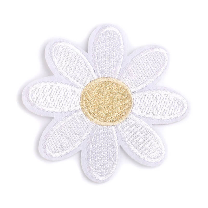 Decorative iron-on applique – flower 390664
