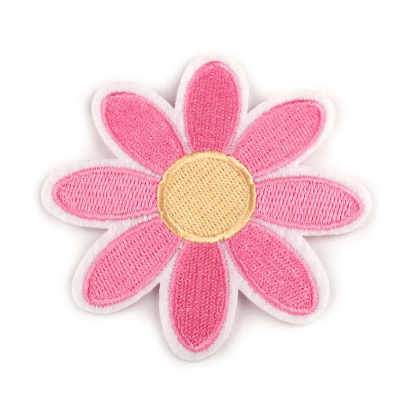 Decorative iron-on applique – flower 390664