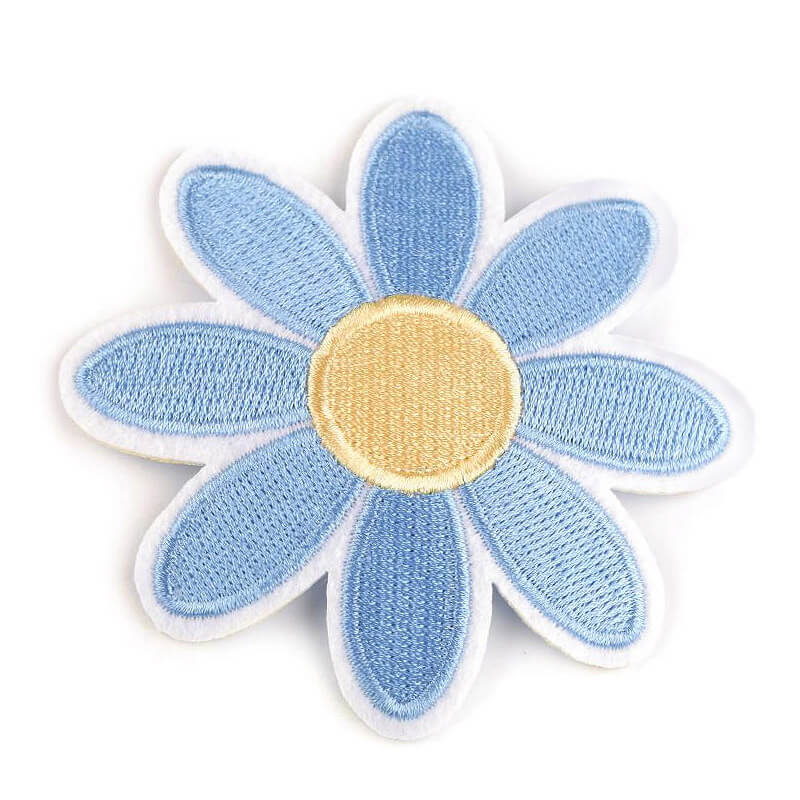 Decorative iron-on applique – flower 390664