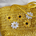Decorative iron-on applique – flower 390664