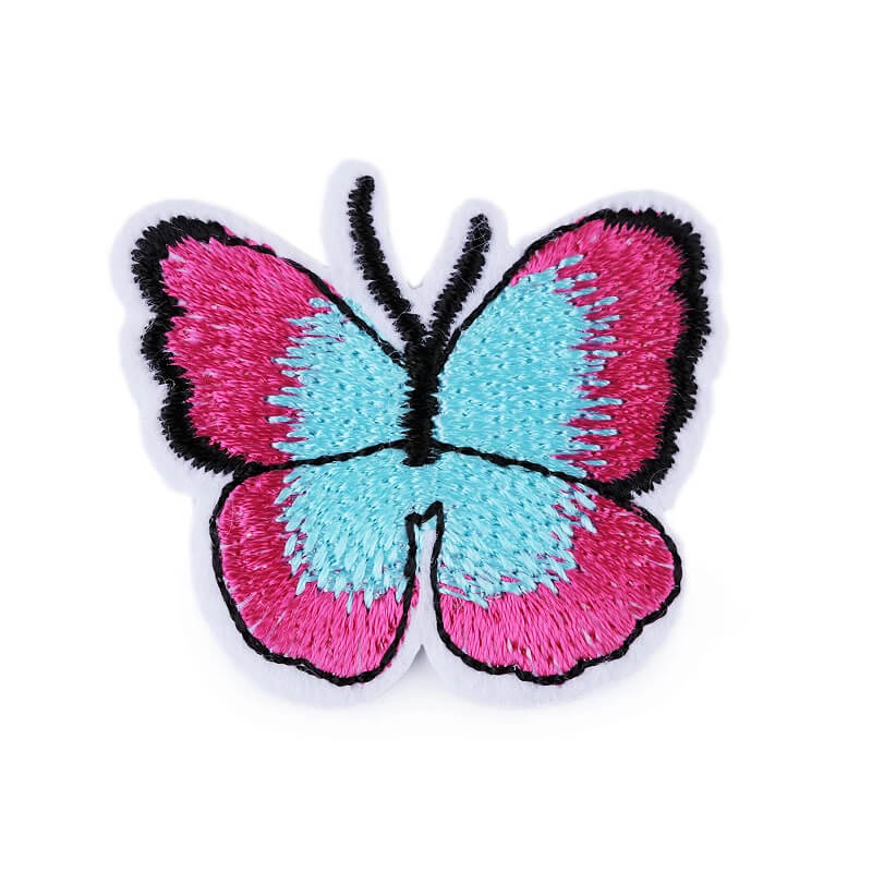 Decorative iron-on applique – butterfly 400025