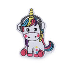 Decorative iron-on applique - unicorn