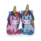 Decorative iron-on applique - unicorn