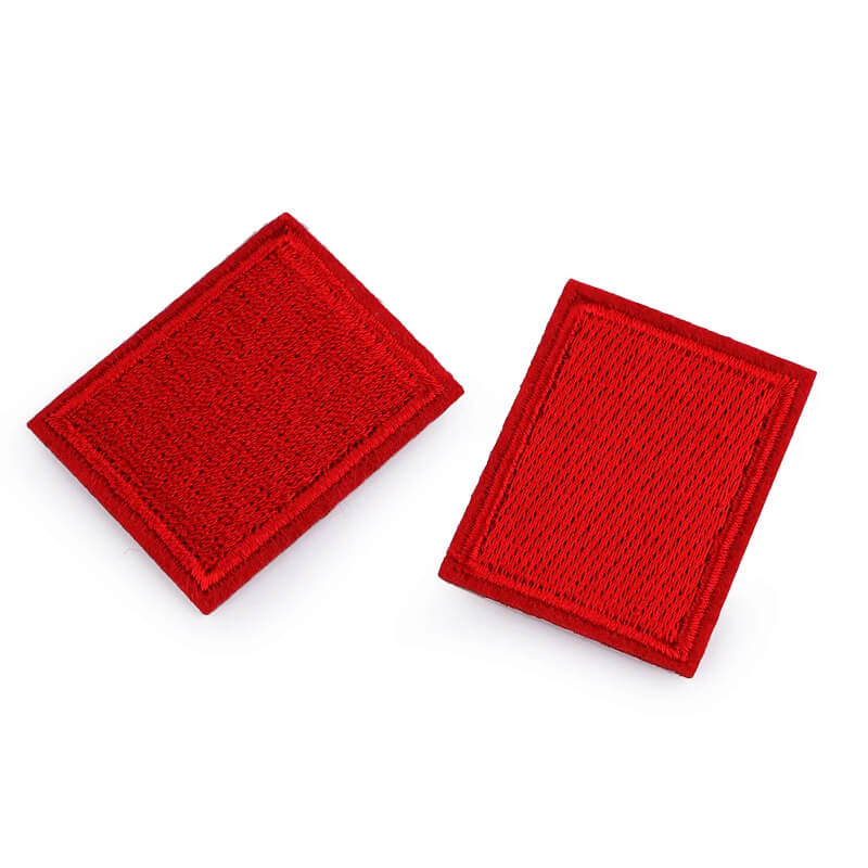 Decorative iron-on applique - square 400147