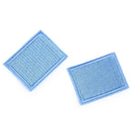 Decorative iron-on applique - square 400147