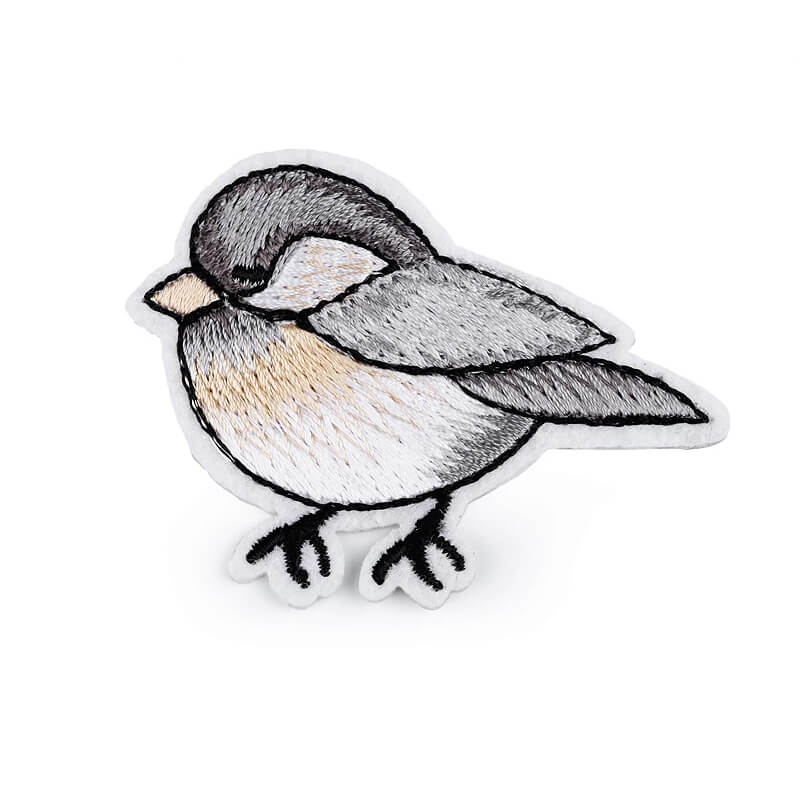 Decorative iron-on applique - bird
