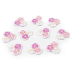 Decorative iron-on applique - flowers 400196