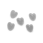 Dekoratīva piegludināma aplikācija 2,3x2,5cm – sirsniņas
