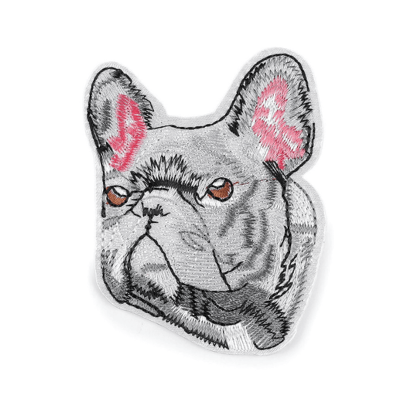 Decorative iron-on applique – dog
