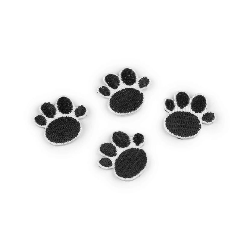 Decorative iron-on applique – paw