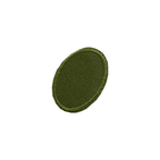 Decorative iron-on appliqué - oval 42x31mm