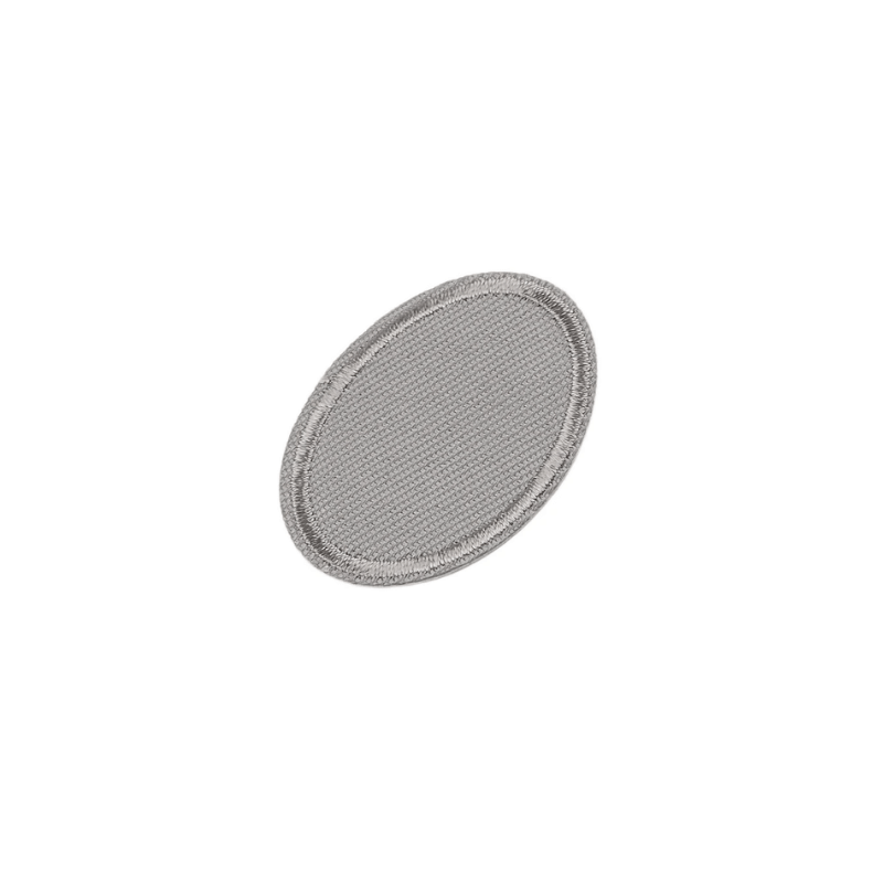 Decorative iron-on appliqué - oval 42x31mm