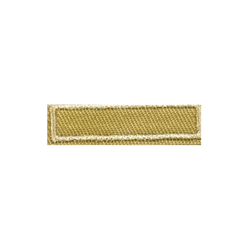 Decorative iron-on application - rectangular 43x12mm
