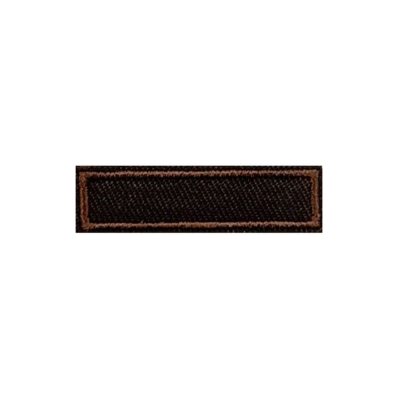 Decorative iron-on application - rectangular 43x12mm