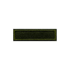 Decorative iron-on application - rectangular 43x12mm