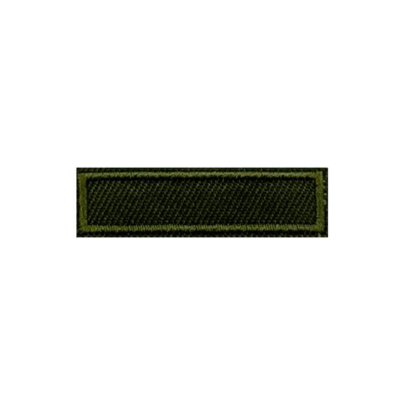 Decorative iron-on application - rectangular 43x12mm