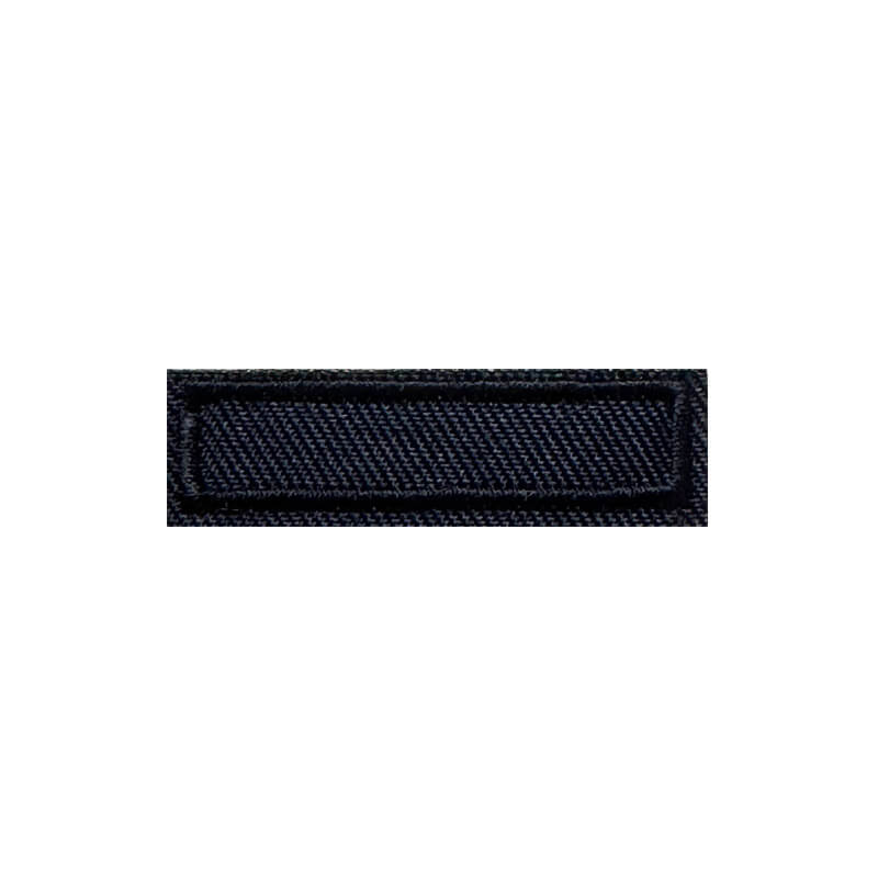 Decorative iron-on application - rectangular 43x12mm