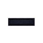 Decorative iron-on application - rectangular 43x12mm