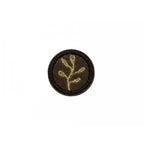 Decorative iron-on applique - leaf