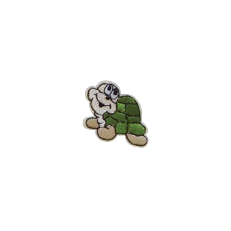 Decorative iron-on applique – turtle