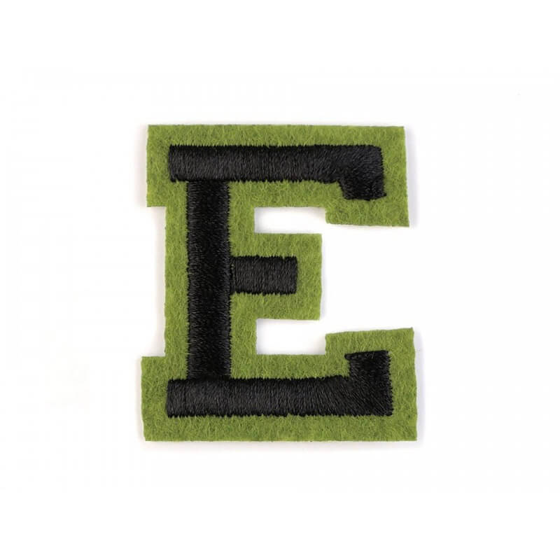 Decorative iron-on applique – letters