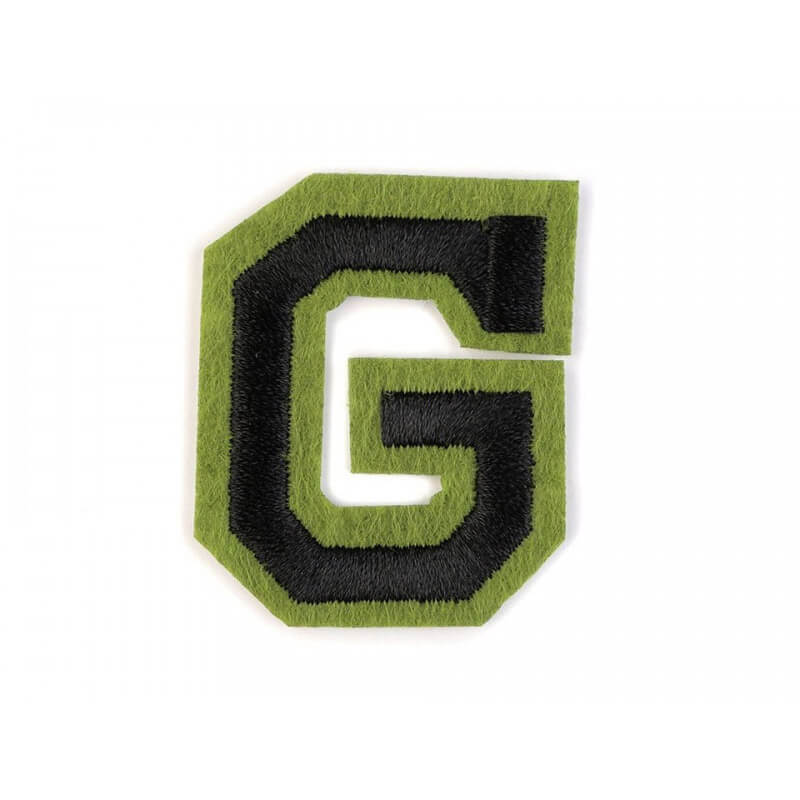 Decorative iron-on applique – letters