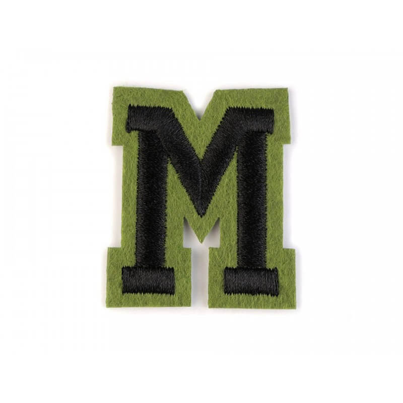 Decorative iron-on applique – letters