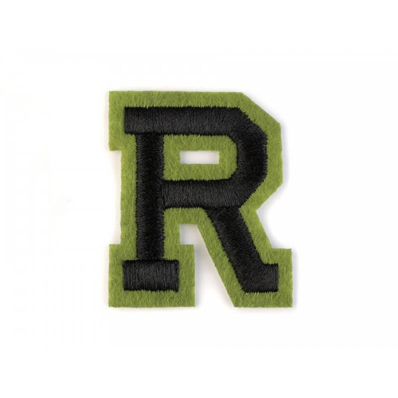 Decorative iron-on applique – letters