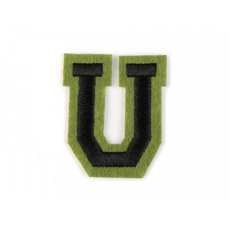Decorative iron-on applique – letters