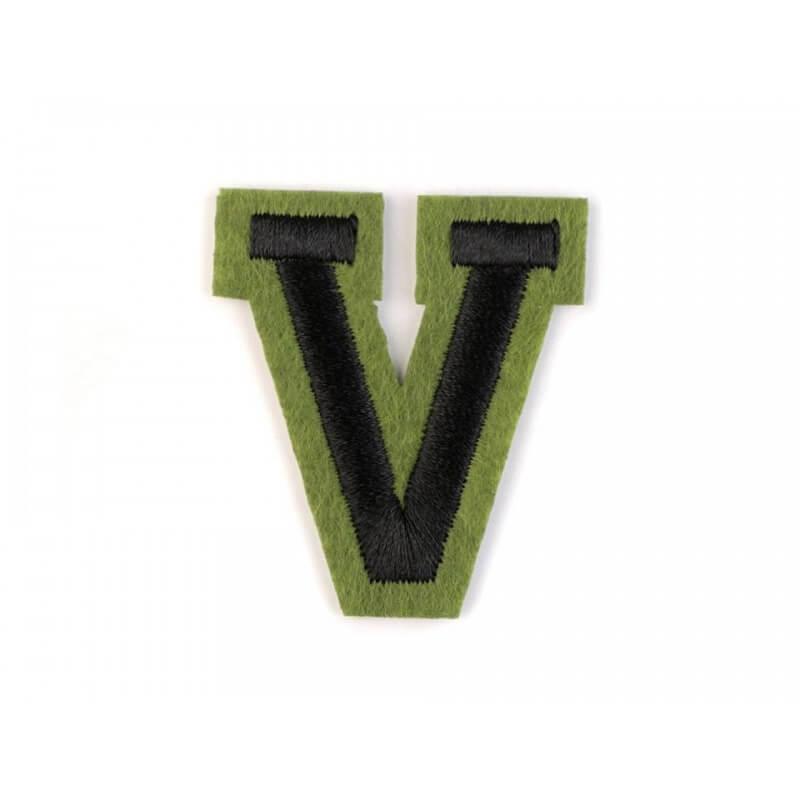 Decorative iron-on applique – letters