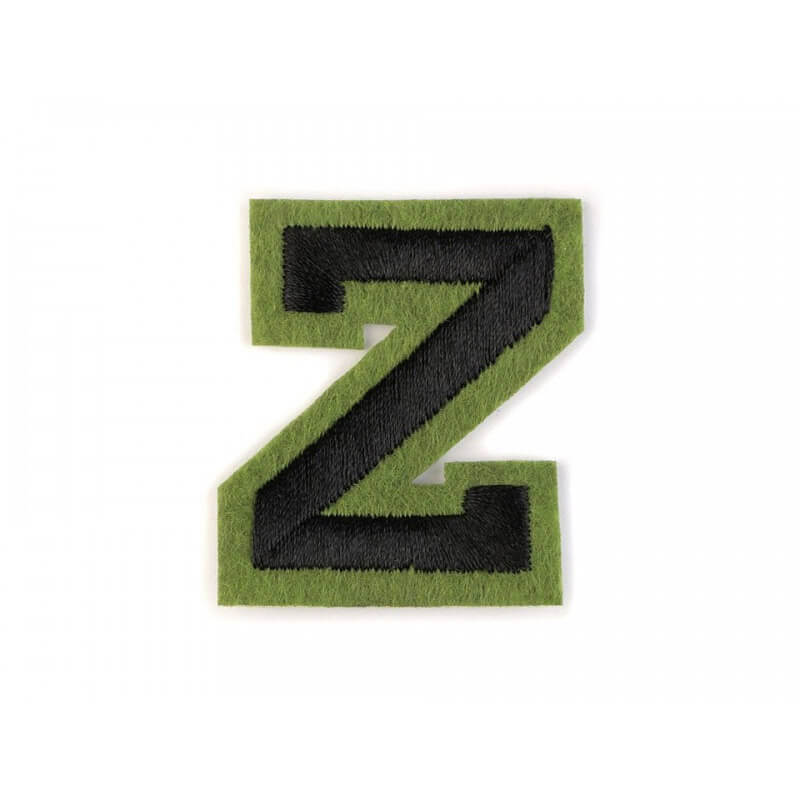 Decorative iron-on applique – letters