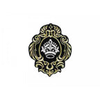 Decorative iron-on applique - crown