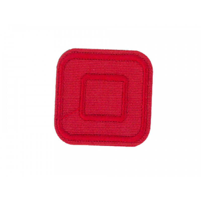 Decorative iron-on applique - square