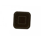 Decorative iron-on applique - square