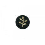 Decorative iron-on applique - leaf
