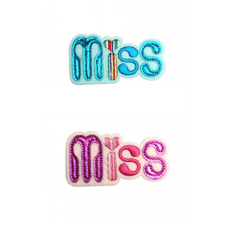 Dekoratīva piegludināma aplikācija - Miss
